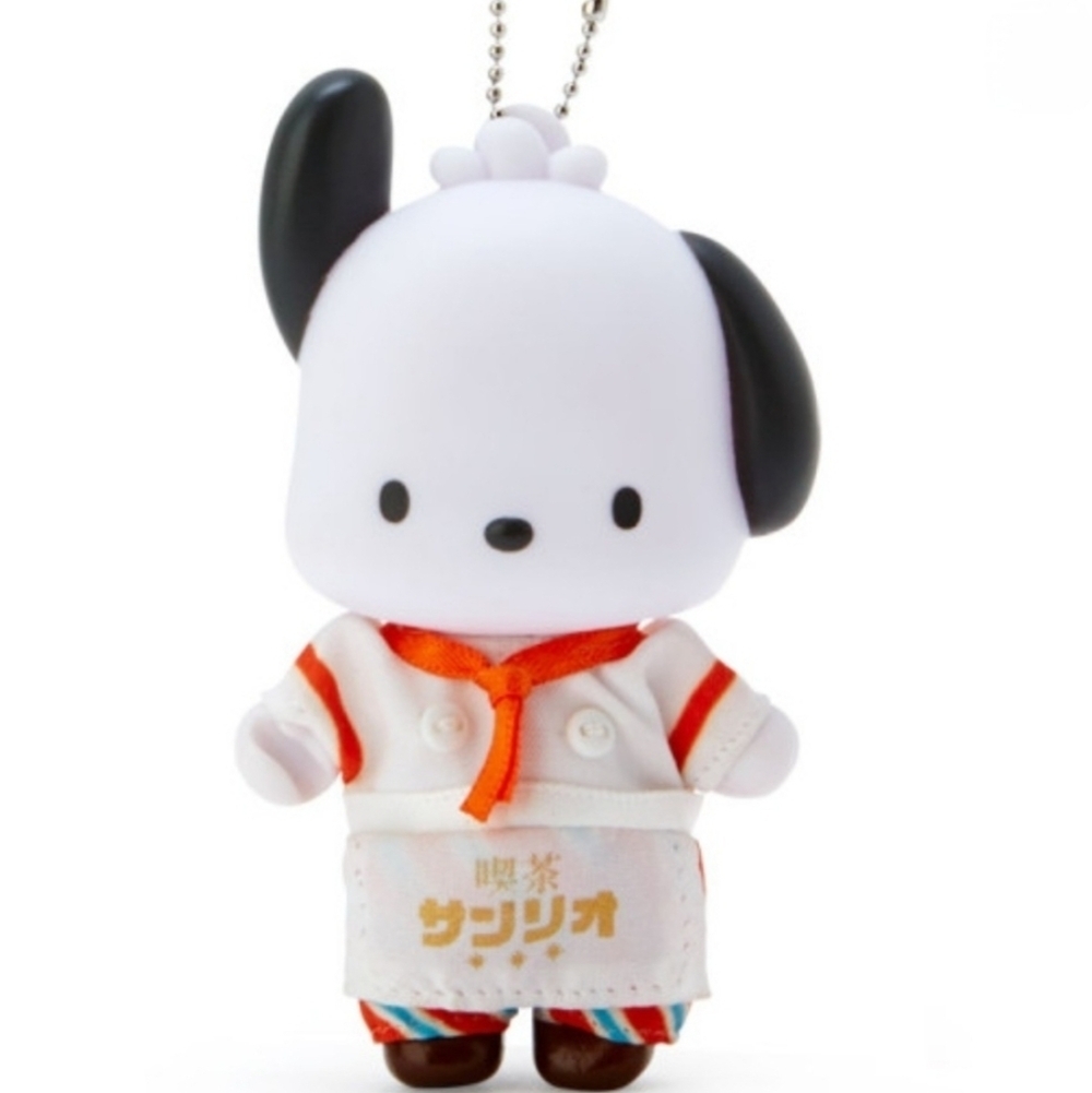 Sanrio Pochacco Chef Cafe Sanrio Vinyl Mascot Keychain - Picture 3 of 8
